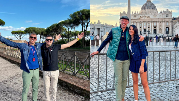 Š. Jasikevičius dalinasi atostogų akimirkomis iš Italijos: aplankė ir Vatikaną (FOTO)