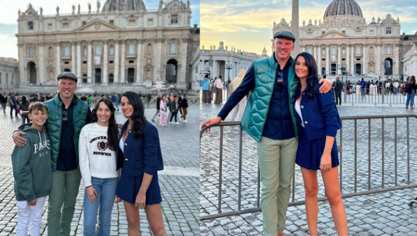 Pamatykite: Š. Jasikevičiaus dalinasi akimirkomis iš Italijos: aplankė ir Vatikaną (FOTO)