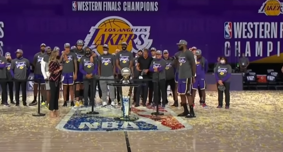 Vakarų konferencijos čempionais tapo „Lakers“ krepšininkai (Gražiausi mačo epizodai)