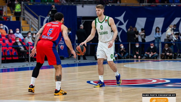 Eurolyga: CSKA – „Žalgiris“ 45:32 (Po II kėl.)