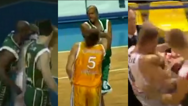 Garsiausios muštynės Lietuvos krepšinio istorijoje: Rediko, Woodso ir Sabonio siautėjimai (VIDEO)