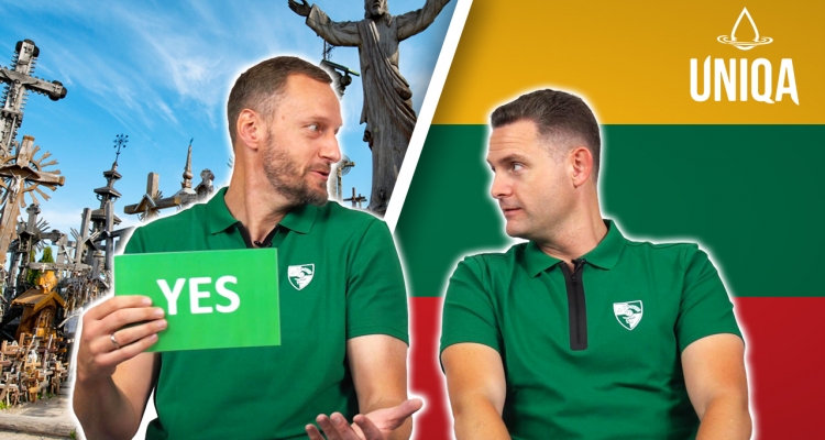 „Žalgirio“ trenerių duetas varžėsi, kuris geriau pažįsta Lietuvą (VIDEO)
