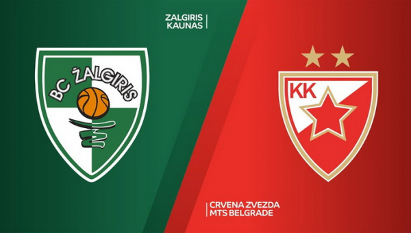 Eurolyga: „Žalgiris“ – „Crvena Zvezda“ (GYVAI)