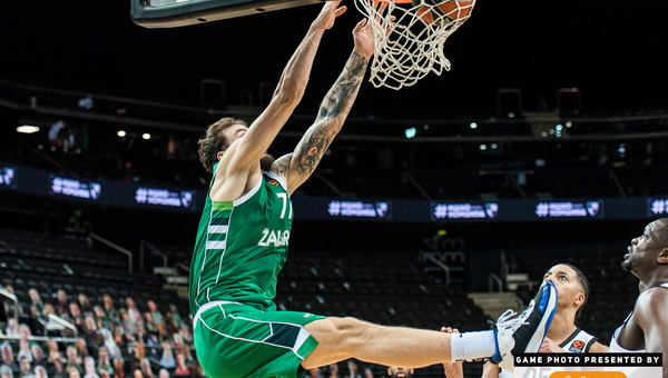 „Žalgiris“ atkakliose rungtynėse įveikė ASVEL krepšininkus