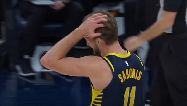 Universaliai žaidęs D. Sabonis „Pacers“ pergalės neatnešė (VIDEO)