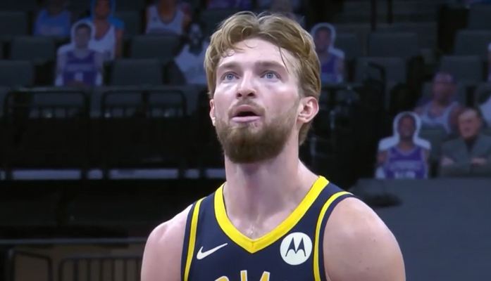 D. Sabonis rezultatyviu žaidimu prisidėjo prie „Pacers“ pergalės (VIDEO)