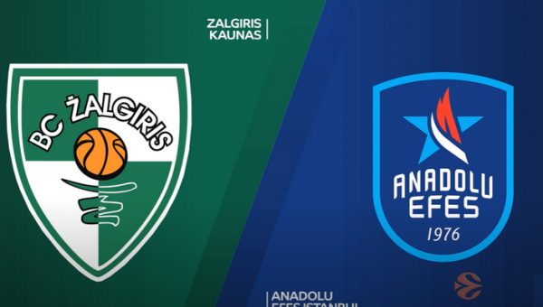 Eurolyga: „Anadolu Efes“ – „Žalgiris“ (GYVAI)