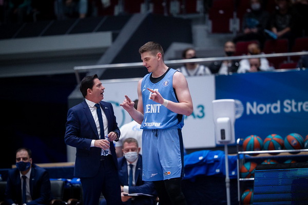 A. Gudaitis puikiai išnaudojo savo laiką, „Zenit“ sutriuškino ASVEL