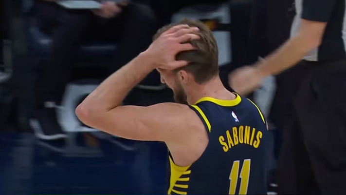 D. Sabonis iškrito iš „Pacers“ rikiuotės