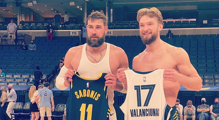 J. Valančiūnas ir D. Sabonis praleis artimiausius NBA mačus