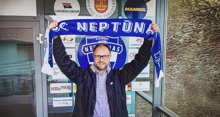 Naujasis „Neptūno“ direktorius: „Aš tikiuosi atiduoti dalelę savęs klubui, miestui ir fanams“