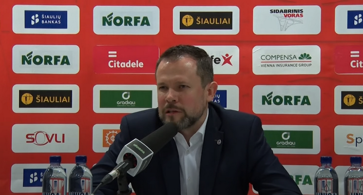 G. Žibėnas: „Į pusfinalį einam pakelta galva“ (VIDEO)