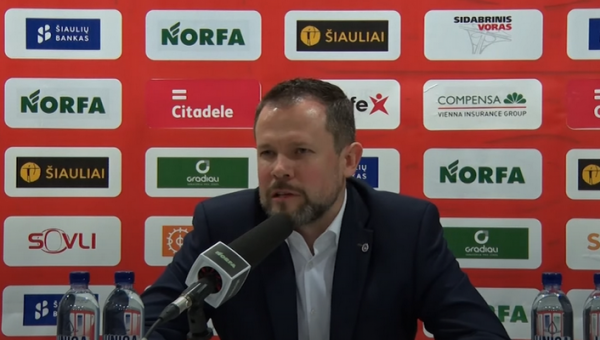 G. Žibėnas: „Į pusfinalį einam pakelta galva“ (VIDEO)