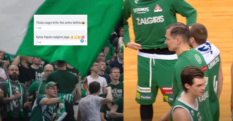 „Žalgirio“ fanai: „Titulų vagys ir vėl krito. Gaila, kad neduoda Marekui parodyti, ko išmoko Kaune“