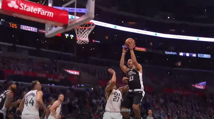 „Clippers“ įveikė „Jazz“ ir sušvelnino serijos rezultatą (VIDEO)