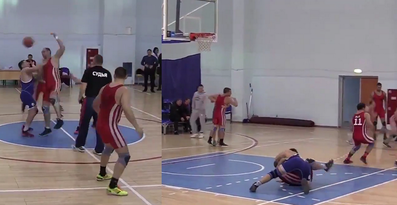 Ar matėte? Rusijoje - nauja sporto šaka: krepšinio ir imtynių mišinys (VIDEO)