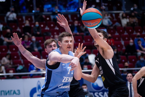 A. Gudaitis ir M. Kuzminskas buvo vieni „Zenit“ pergalės kalvių VTB Lygos starte