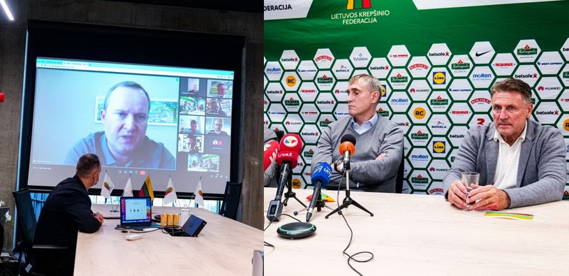 K. Maksvytis: „Vasarą trenerių štabą tikrai papildysime ir sustiprinsime“ (VIDEO)