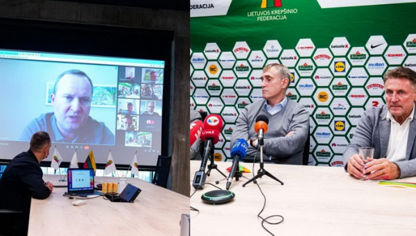 K. Maksvytis: „Vasarą trenerių štabą tikrai papildysime ir sustiprinsime“ (VIDEO)