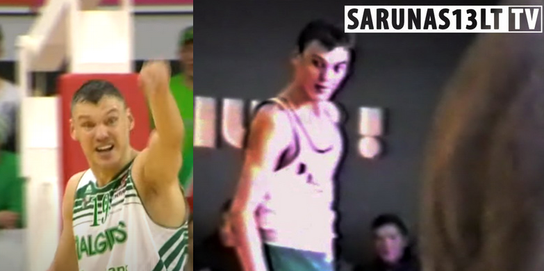 Ar matėte? Išskirtiniai vaizdai, kaip Š. Jasikevičius rungtyniavo būdamas 16 metų (VIDEO)
