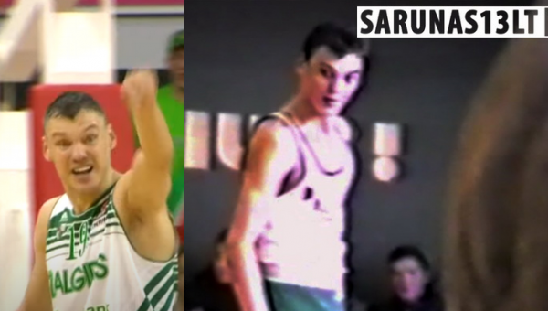 Ar matėte? Išskirtiniai vaizdai, kaip Š. Jasikevičius rungtyniavo būdamas 16 metų (VIDEO)