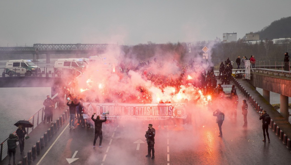 „Ryto“ sirgaliai surengė eiseną Kaune (FOTO) (VIDEO)