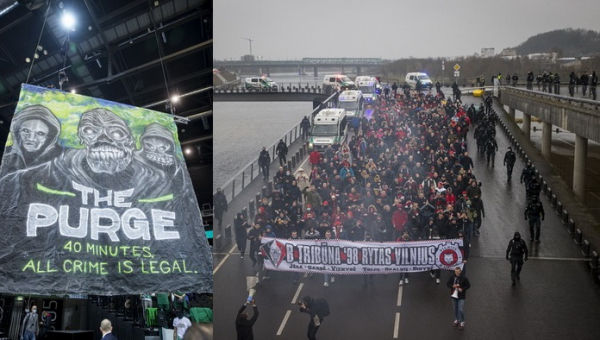 „B TriBūna“ pašiepė „GWB“ plakatą: „Štai tikrasis „The Purge“ Kaune - „Rytas“ Vilnius!“