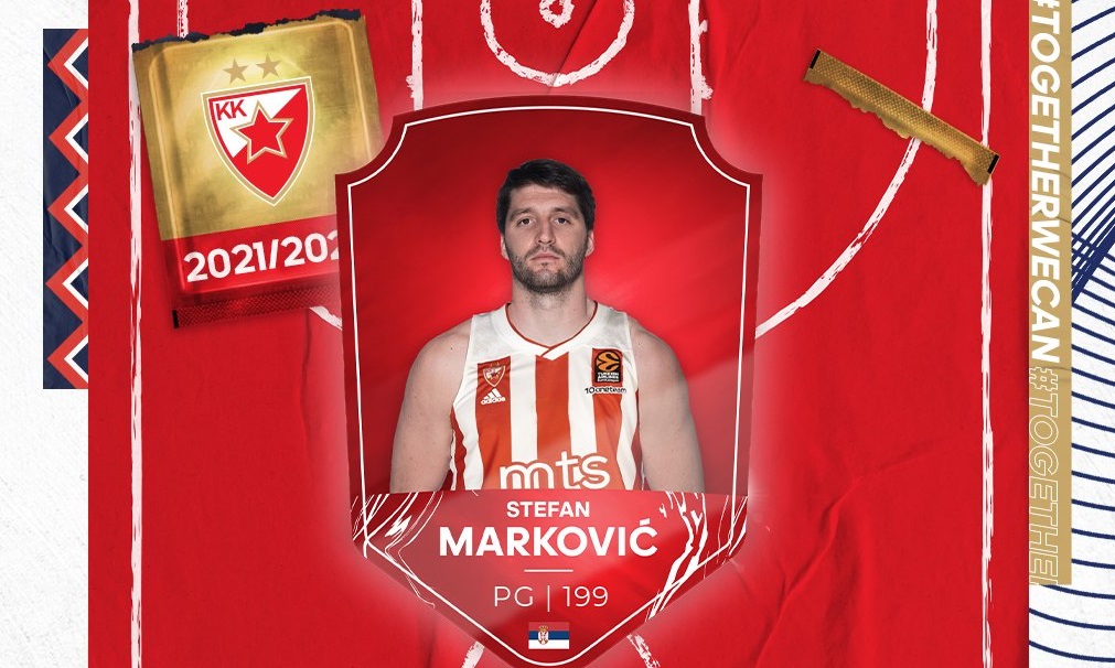 „Crvena Zvezda“ papildė S. Markovičius (CSKA gretose iš rikiuotės iškrito gynėjas)