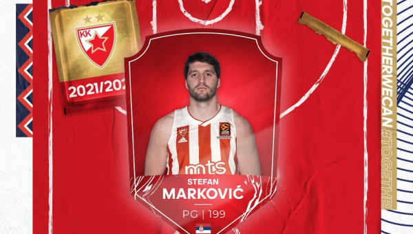 „Crvena Zvezda“ papildė S. Markovičius (CSKA gretose iš rikiuotės iškrito gynėjas)