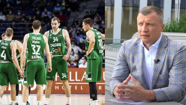 T. Pačėsas: „Manau, kad „Žalgiriui“ nebus problema laimėti LKL čempionatą“