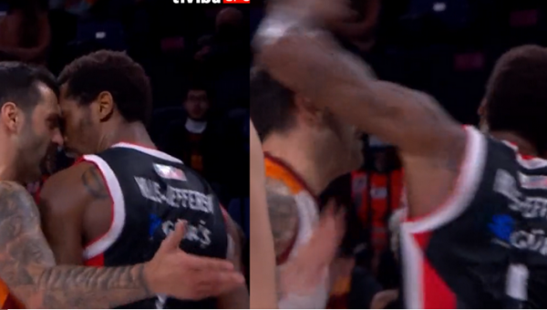 Turkijos čempionate buvęs NBA krepšininkas smogė varžovui (VIDEO)