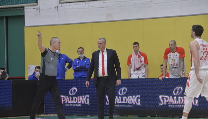 „Crvena Zvezda“ pergalę Adrijos lygoje 1 tašku lėmė varžovų trenerio techninė pražanga