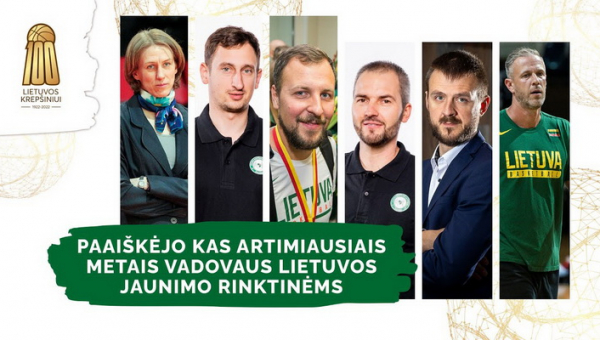 Paaiškėjo kas vadovaus Lietuvos jaunimo rinktinėms