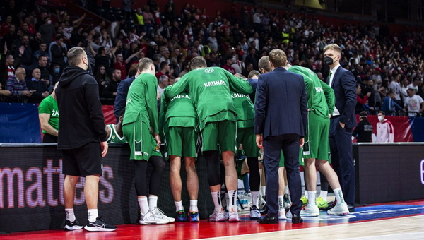 Nukeltas „Žalgirio“ ir „Panathinaikos“ susitikimas