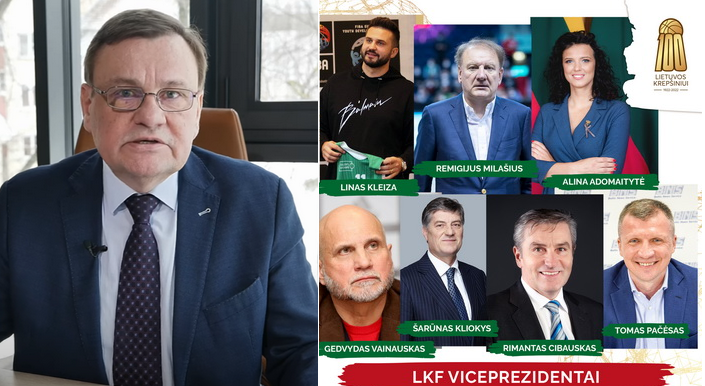 LKF paskelbė 7 viceprezidentų sąrašą: tarp jų – G. Vainauskas, L. Kleiza, T. Pačėsas