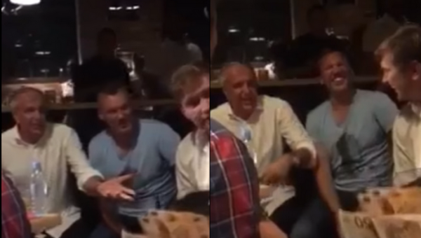 Internete pasklido vaizdai iš vakarėlio, kuriame dalyvavo Šaras ir Obradovičius (VIDEO)