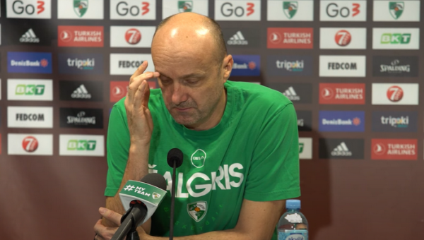 J. Zdovcas: „Nebus lengva, nes žaisime Vilniuje, o spaudimas visada yra jaučiamas“ (VIDEO)