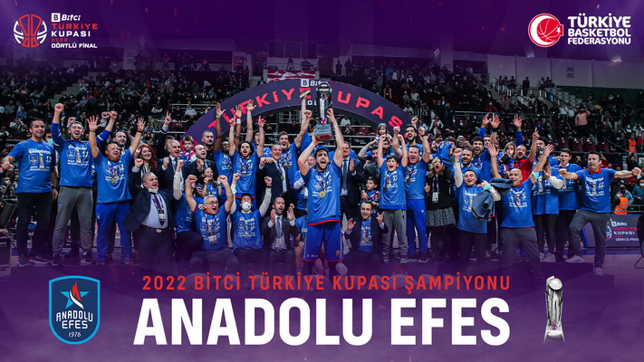 „Anadolu Efes“ iškovojo Turkijos taurę
