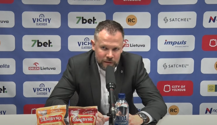 G. Žibėnas: „Pusė komandos turi smulkių traumų“ (VIDEO)