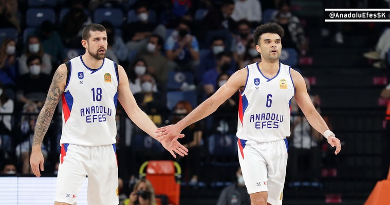 Bavarus įveikusi „Anadolu Efes“ lieka penktoje vietoje