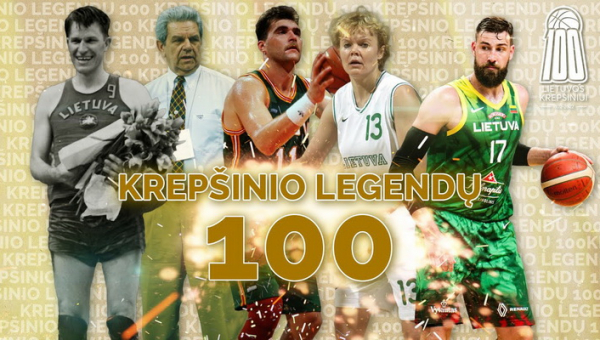 LKF išrinko 100 Lietuvos krepšinio legendų