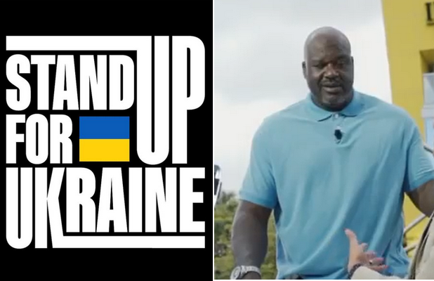 Sh. O'Nealas išreiškė paramą Ukrainai ir kviečia padėti ukrainiečiams