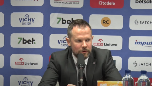 G. Žibėnas: „Esame taip susitelkę kartu kaip šį sezoną dar nebuvome“ (VIDEO)