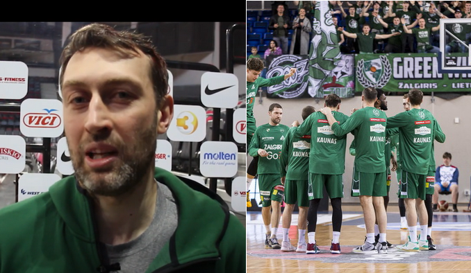 M. Brazys: „Jeigu lygintume kelis pastaruosius sezonus, tai taip, „Žalgiris“ dabar silpniausias“