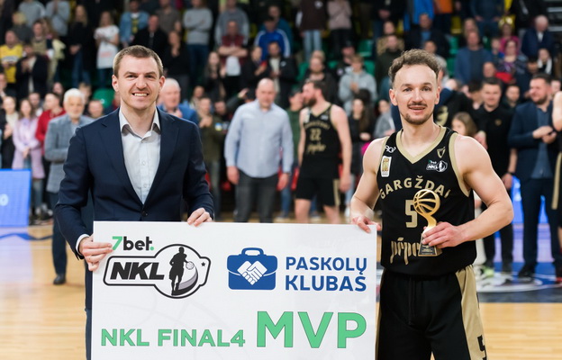 NKL finalo ketverto MVP – „Gargždų“ pergalę nulėmęs M. Stašys