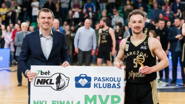 NKL finalo ketverto MVP – „Gargždų“ pergalę nulėmęs M. Stašys