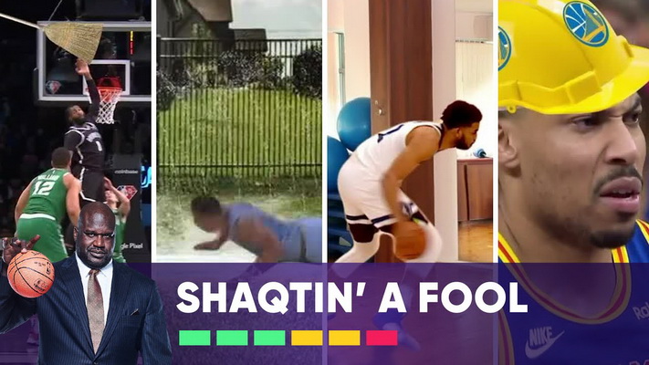 Komandos draugams kamuolį į galvas mėtantis D. Greenas – „Shaqtin' A Fool“ laureatas