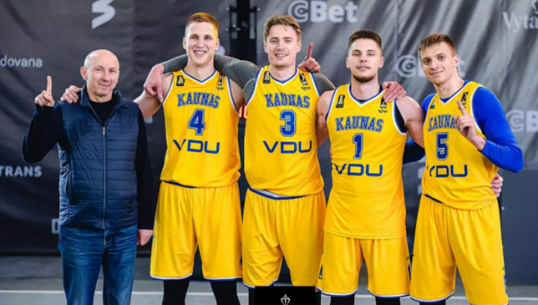 Pirmąjį Lietuvos 3x3 lygos etapą laimėjo LKL krepšininkų vedama VDU