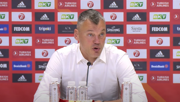 Š. Jasikevičius: „Žaidėjai parodė daug profesionalumo“ (VIDEO)