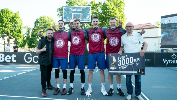 Lietuvos 3×3 lygos I turo nugalėtojai – VDU krepšininkai